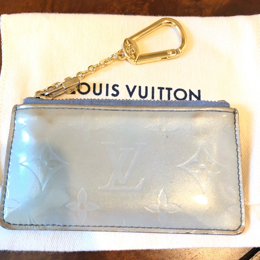 Louis Vuitton Lavender Vernis Small Keychain Pouch